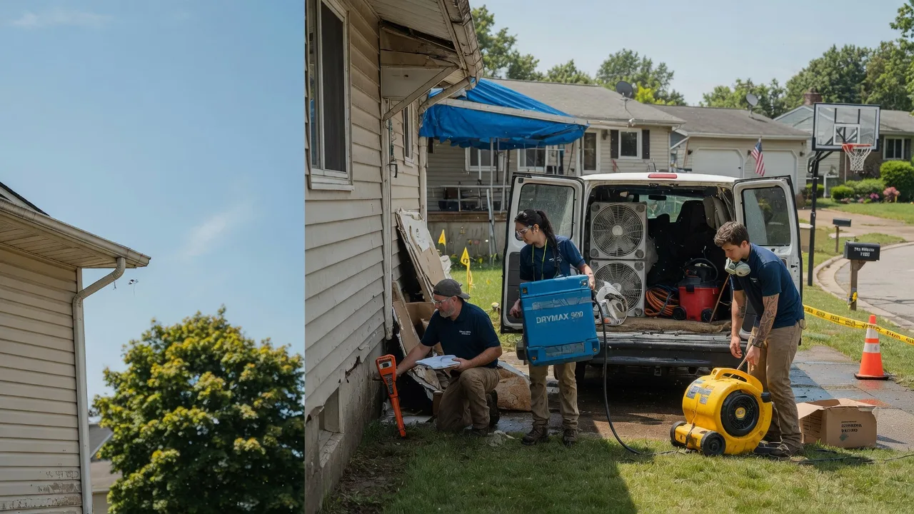 Ceiling Leak Cleanup in Rebersburg, PA near me